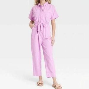 Pink Women's Jumpsuit